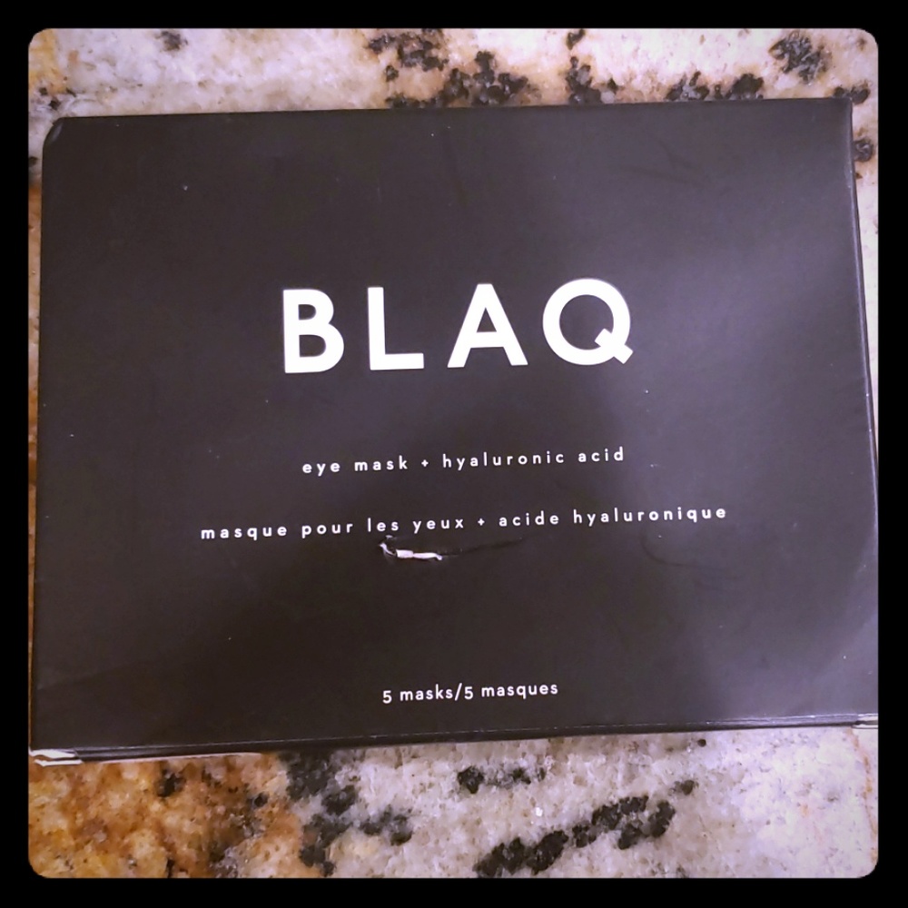 (2/$20) Hyaluronic acid eye mask by BLAQ